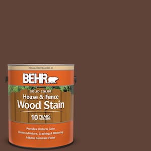 1 gal. #S-G-770 Wild Horse Solid Color House and Fence Exterior Wood Stain