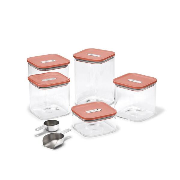 14-Piece Perracotta Glass Airtight Container Set