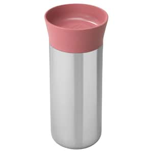 Leo 11.16 oz. Pink Stainless Steel Thermal Mug
