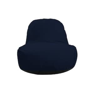 Cosmic Blue Nylon Medium (30-45 in.) Bean Bag Chair