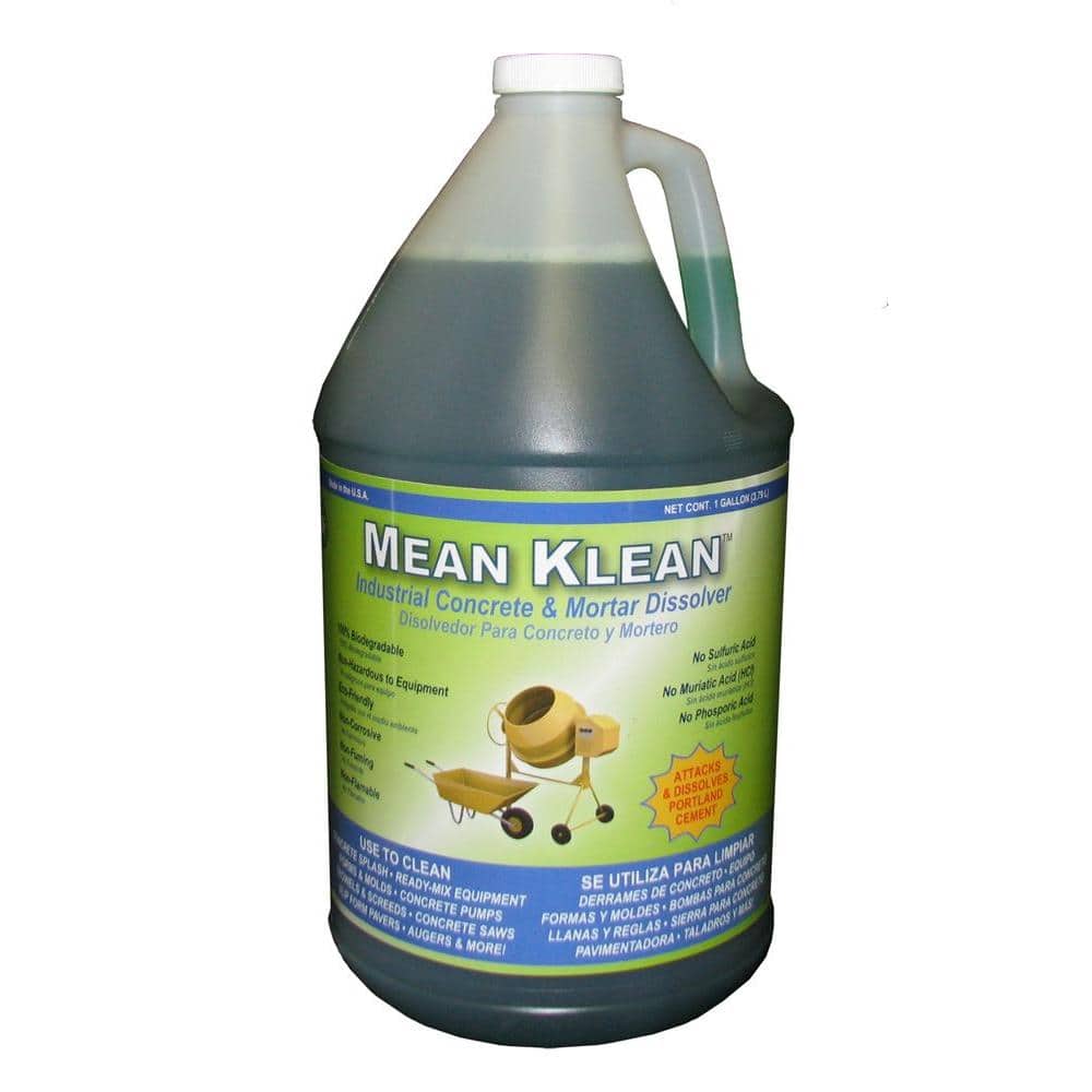 Mean Klean Gal Concrete And Mortar Dissolver Mk Oz The Home Depot