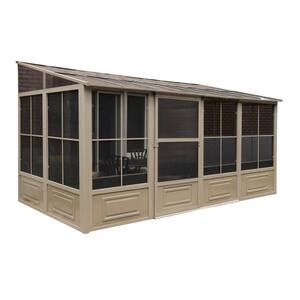 Florence Add-A-Room Solarium 8 ft. x 16 ft. in Sand