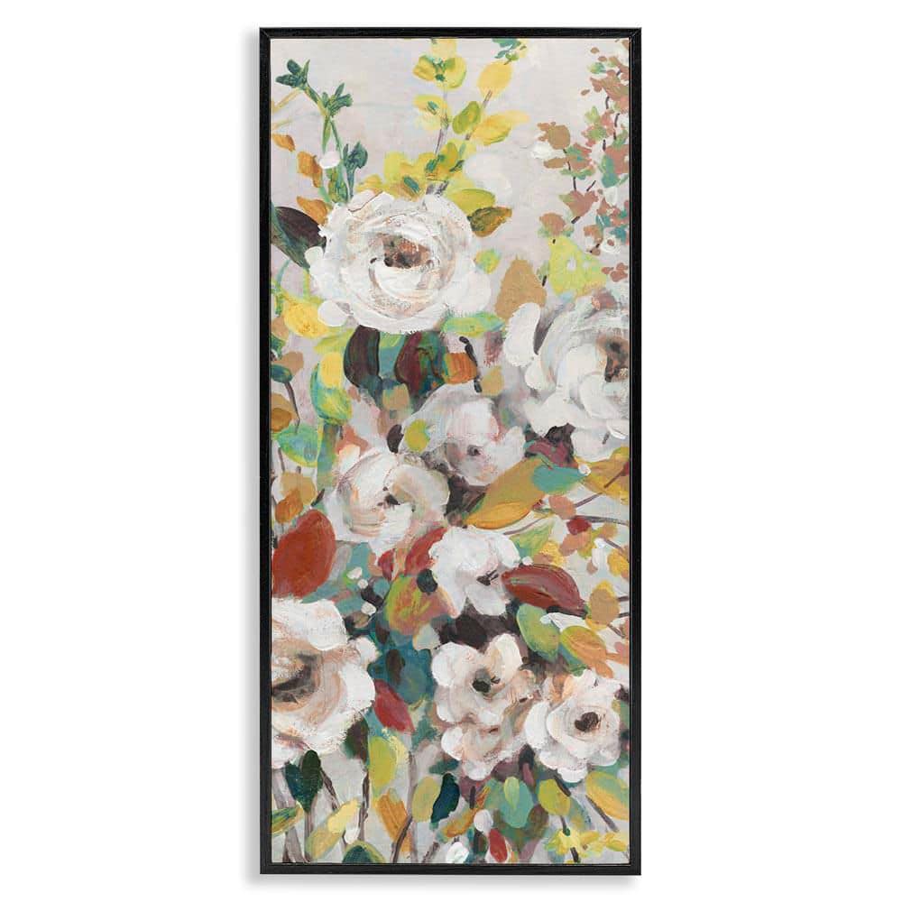 Blooming Roses Array by Carol Robinson Black Framed Nature Giclee Art Print 24 in. x 10 in. price history on PriceWatchPro
