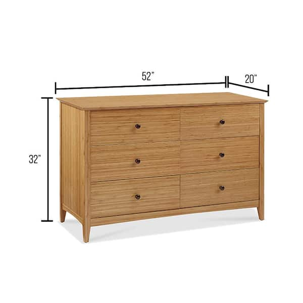 Mid Century Traditional Dresser in Ruby