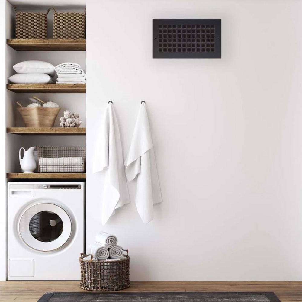 Oil Rubbed Bronze 10" x 4" Aluminum Floor and Wall Grille