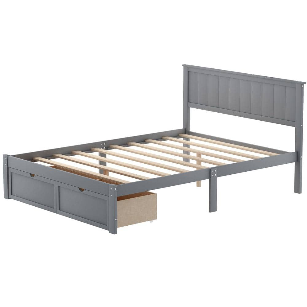 URTR 78 in. W Beige Full Size Upholstered Platform Bed with Storage  Underneath Wooden Bed Frame with Hydraulic Storage System T-01097-A - The  Home Depot