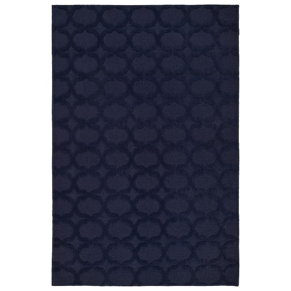 Sparta Navy 4 ft. x 6 ft. Area Rug