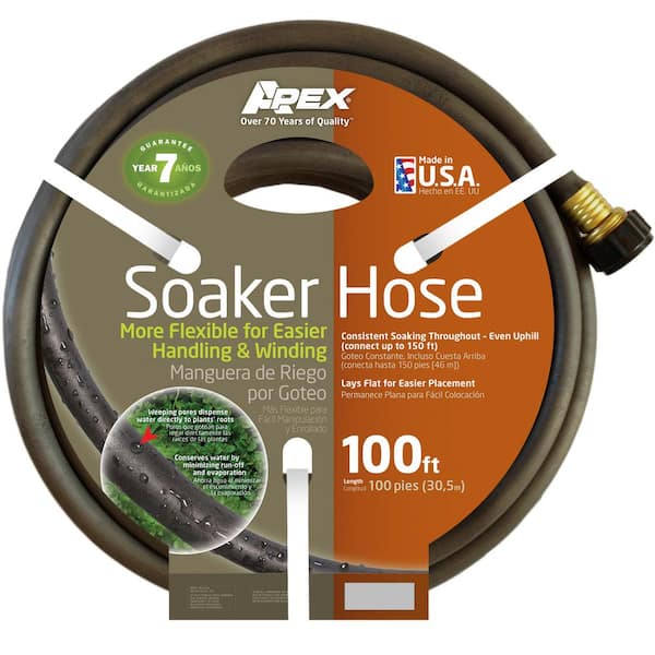 Apex 1/2 in. Dia x 100 ft. Soaker Water Hose
