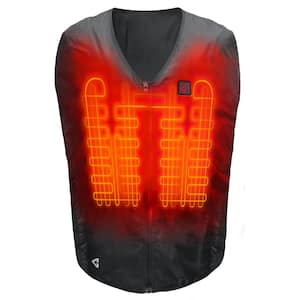 Unisex Large/X-Large Unisex Black 7-Volt Battery Heated Vest Liner