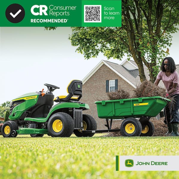 John Deere S120 42 in. 22 HP V-Twin Gas Hydrostatic Riding Lawn