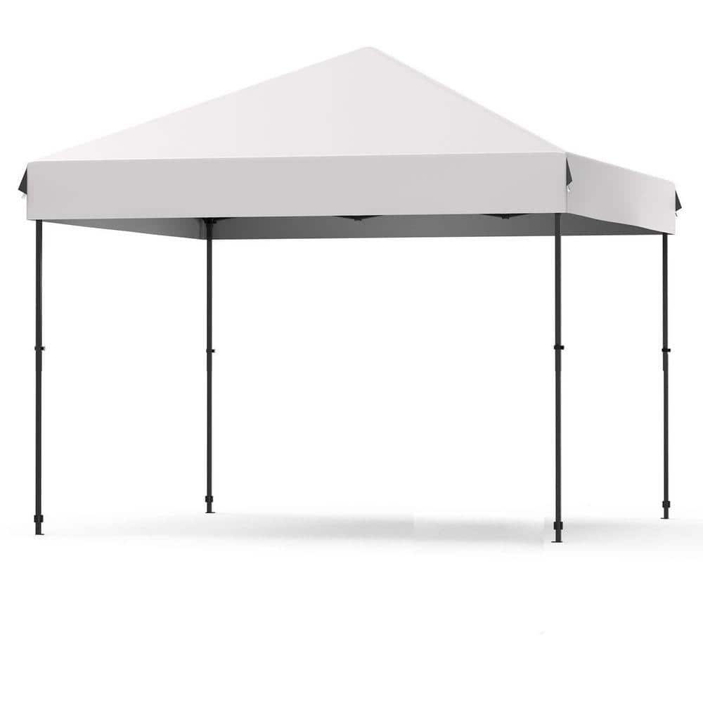 Pop Up Canopy Tent 10 ft. x 10 ft. Outdoor Canopy One-Person Set Up Heavy Duty Commercial Instant Tent Shelter price history on PriceWatchPro