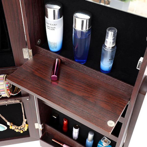 Polyvalent Designer Lockable Vanity Case And Jewelry Box With Volt