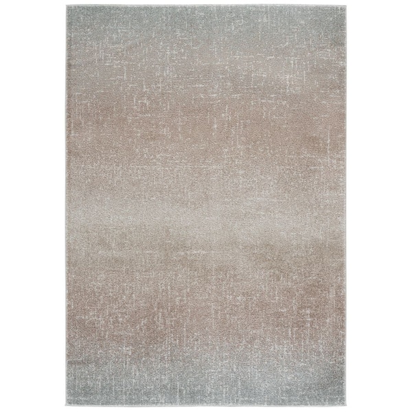 Madison 4 ft. x 6 ft. Gray Ombre Area Rug