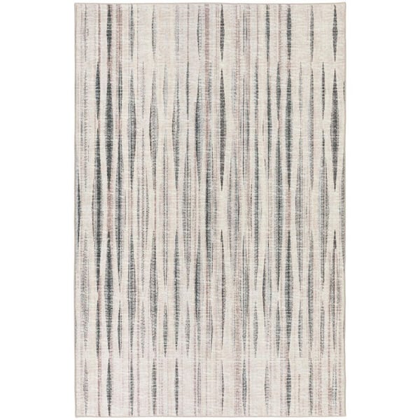 5 X 8 Ivory Ombre Runner Rug