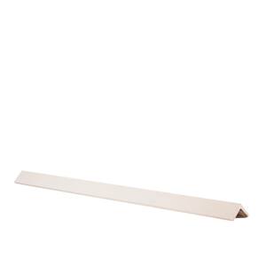 Coastal White 48 in. Outside Corner Peel and Stick Wall Applique Panel