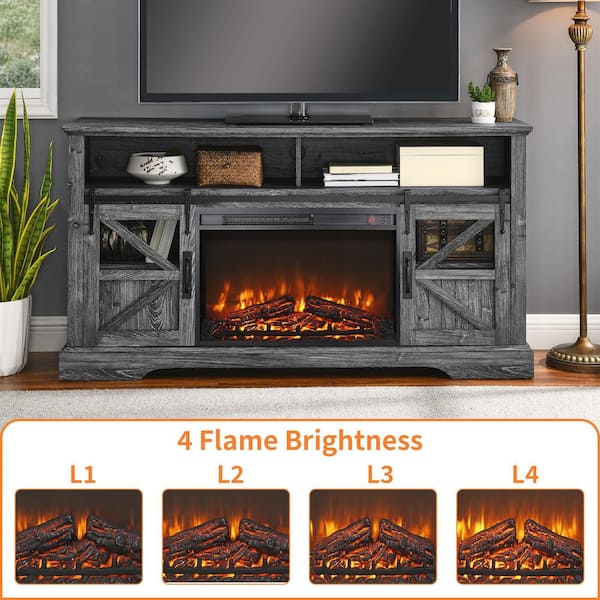 ToolCat 26 in. W x 17.5 in. H 400 sq. ft. Electric Fireplace