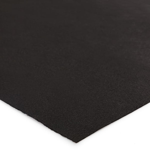Low Profile Premium Ultra Hold Black 4 ft. X 6 ft. Rectangle Rug Pad