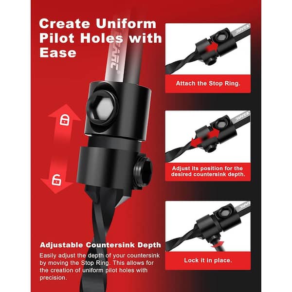Find The Best Countersink Drill Bit Set Reviews & Comparison - View #3