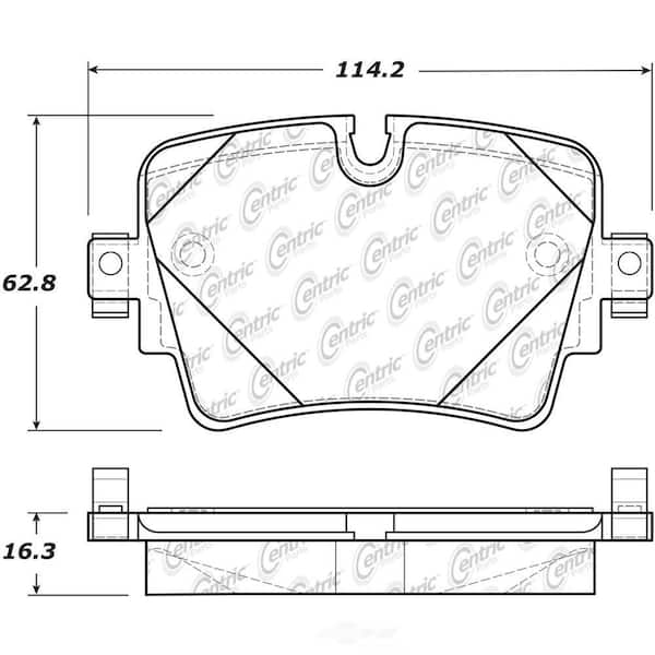 Centric Parts Disc Brake Pad Set