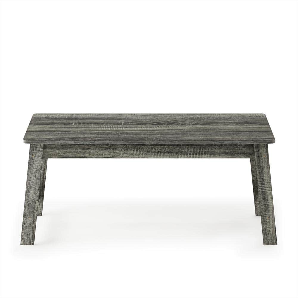 French Oak Grey Cottage Rectangular Wood Coffee Table