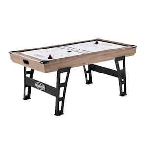 Grant 6' Steel Leg Air Powered Hockey Table with Pusher and Puck Set