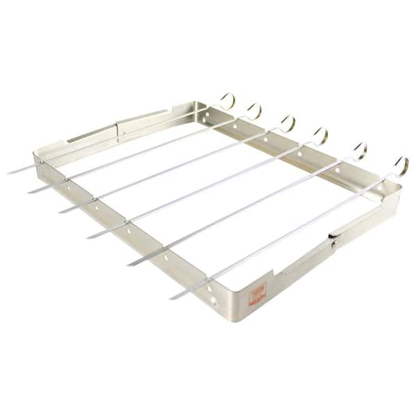 Yukon Glory 6-Skewers Stainless Steel Skewer Rack