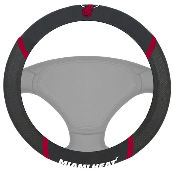 FANMATS NBA Miami Heat Steering Wheel Cover