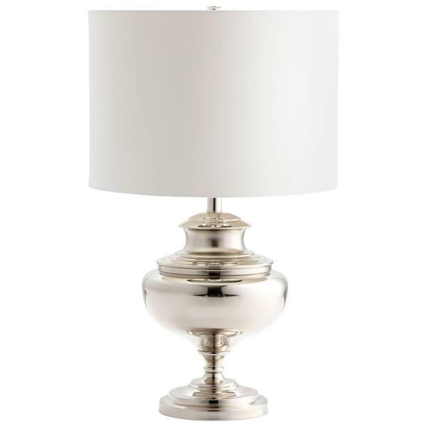 Filament Design Prospect 28 in. Nickel Table Lamp