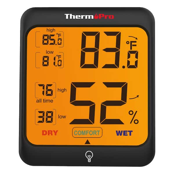 Thermometer / Hygrometer Convenient Temperature Monitor Analog Humidity  Gauge US