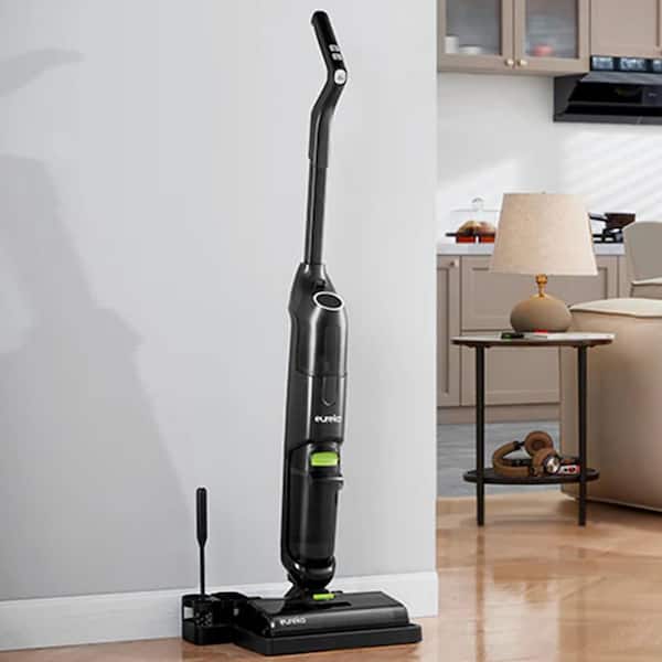 NEW400 Bagless Cordless HEPA Filter for Hard Floor, Carpet, Wood in Black Wet/Dry Canister Vacuum
