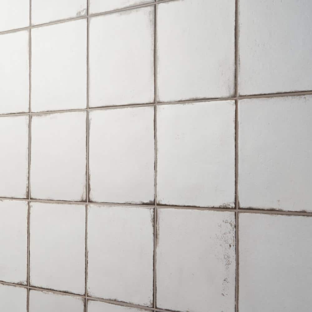 Santa Fe White Matte Porcelain 8x8 Floor and Wall Tile