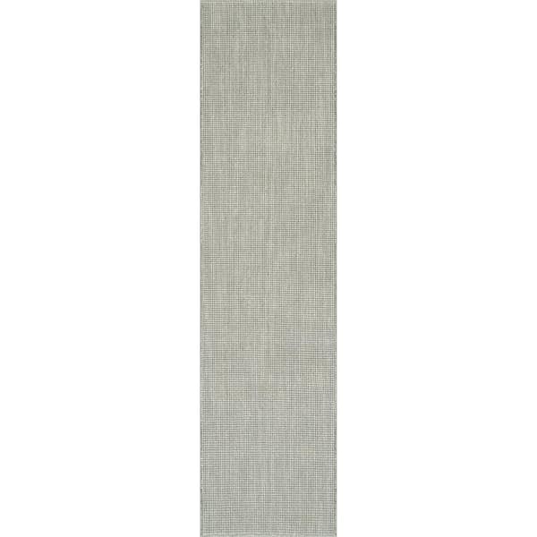 Addison Rugs Harper 3 Silver 2 ft. 6 in. x 20 ft. Runner Rug