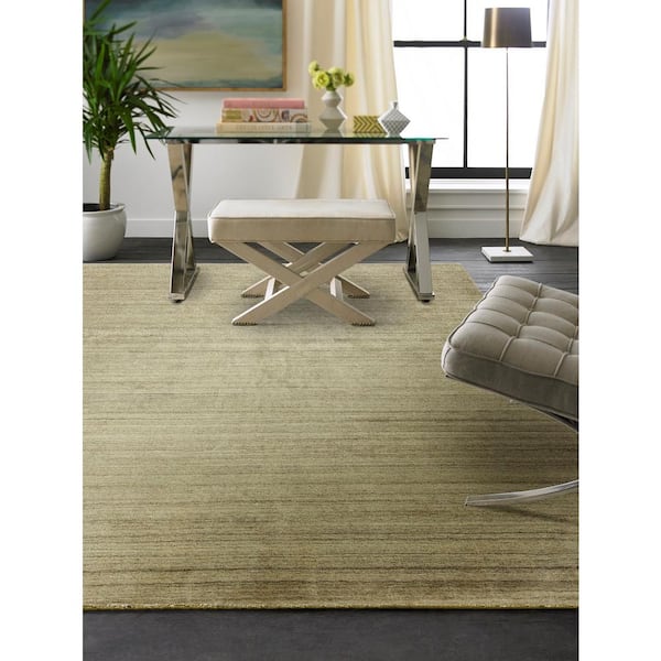 Oatmeal 6 ft. x 9 ft. Area Rug