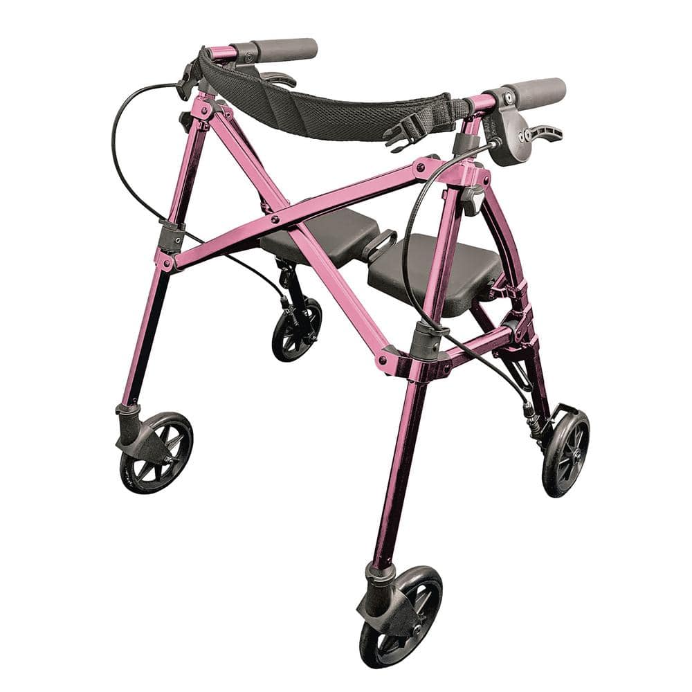 Stander Space Saver Short Lightweight Junior Folding 4-Wheel