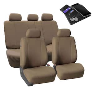 Supreme Flat Cloth 47 in. x 23 in. x 1 in. Multi-Functional Full Set Seat Covers
