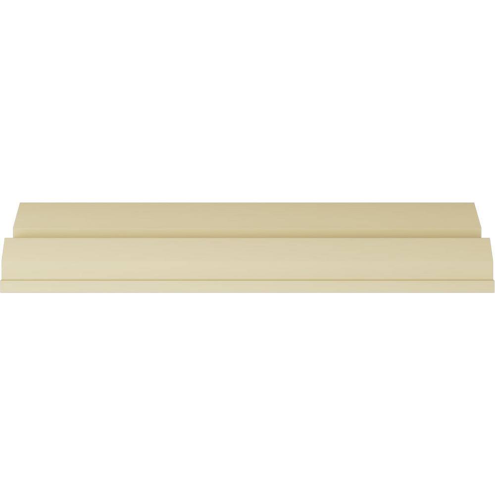 Primed Polyurethane Dentil Crown Moulding, 94.5 in Length