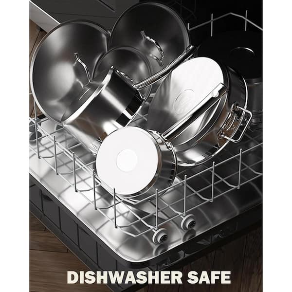 Cooks Standard Professional 4 Qt. 18/10 Stainless-Steel Deep