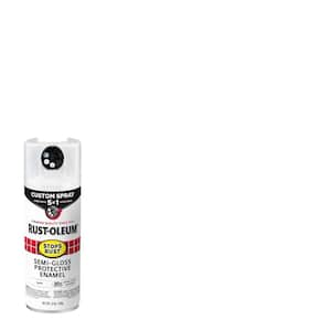 12 oz. Custom Spray 5-in-1 Semi-Gloss White Spray Paint