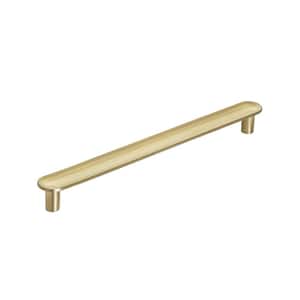 Concentric 6-5/16 in. (160mm) Modern Golden Champagne Bar Cabinet Pull