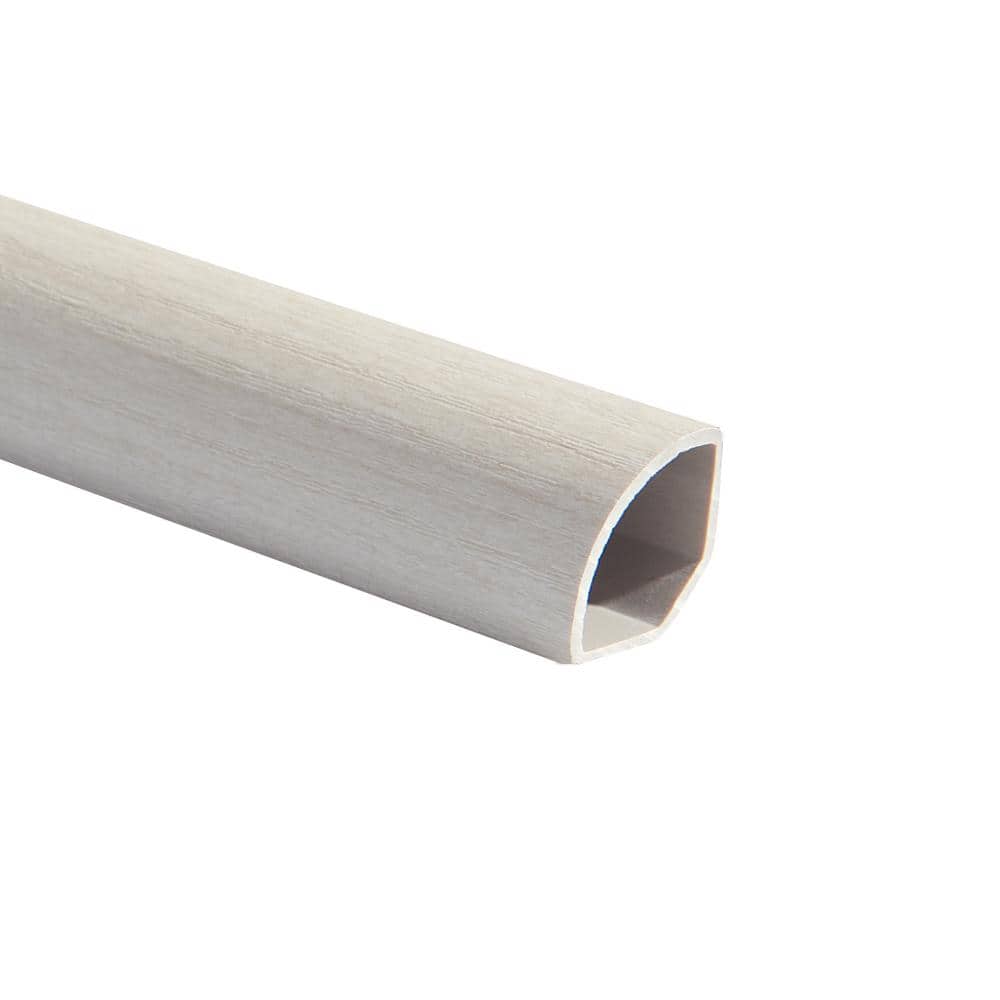 French Oak Cocoa 0.66 in. T x 1.1 in. Width x 94.48 in. L Quarter Round Molding price history on PriceWatchPro
