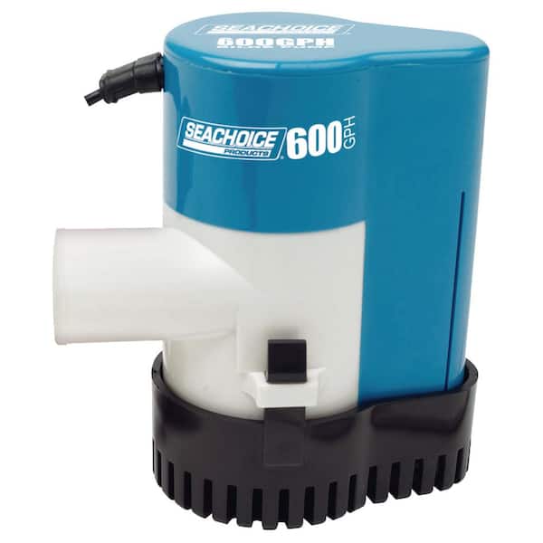 Seachoice 12-Volt Automatic Bilge Pump with 3/4 in. Hose