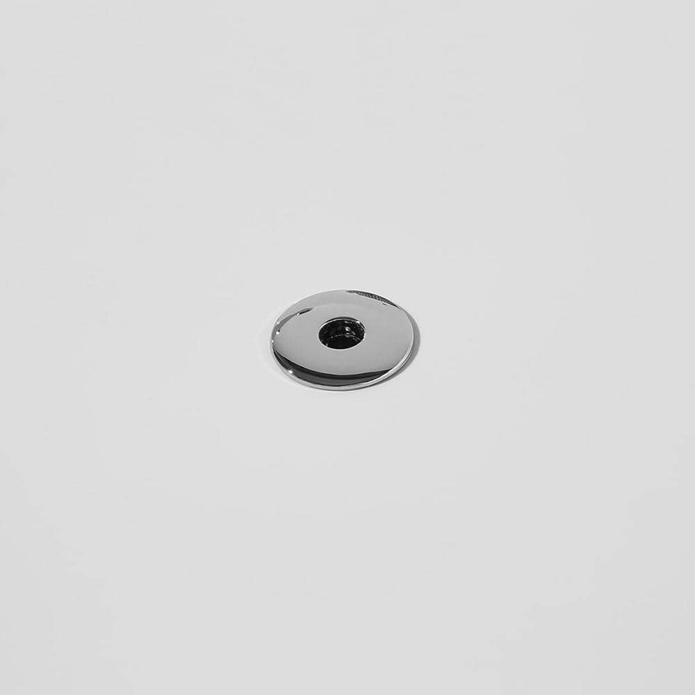 70-Inch White Acrylic Alcove Whirlpool Bathtub with Jets
