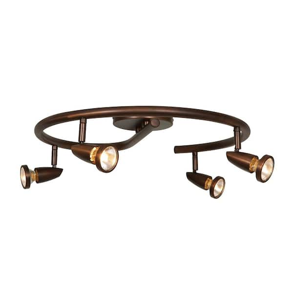 Access Lighting Mirage 4-Light Bronze Cluster Spotlight