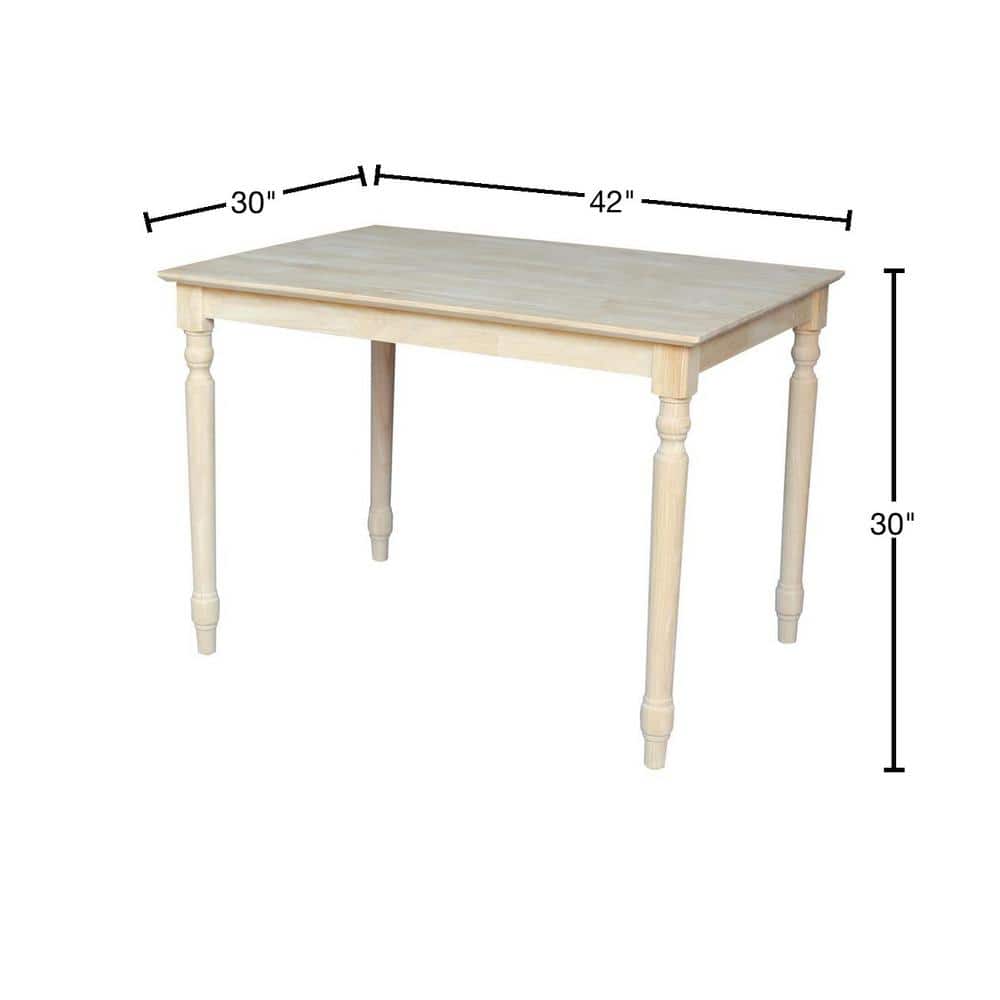 Cottage Charm Extendable Solid Wood Dining Table in Rustic Finish