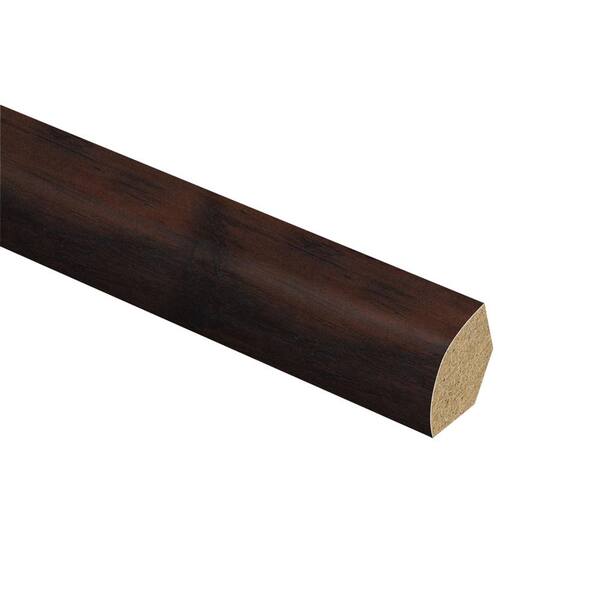 Zamma Stanhope Hickory 5/8 in. Thick x 3/4 in. Wide x 94 in. Length Laminate Quarter Round Molding