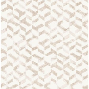 Rose Gold Opulence Vinyl Strippable Roll (Covers 30.75 sq. ft.)
