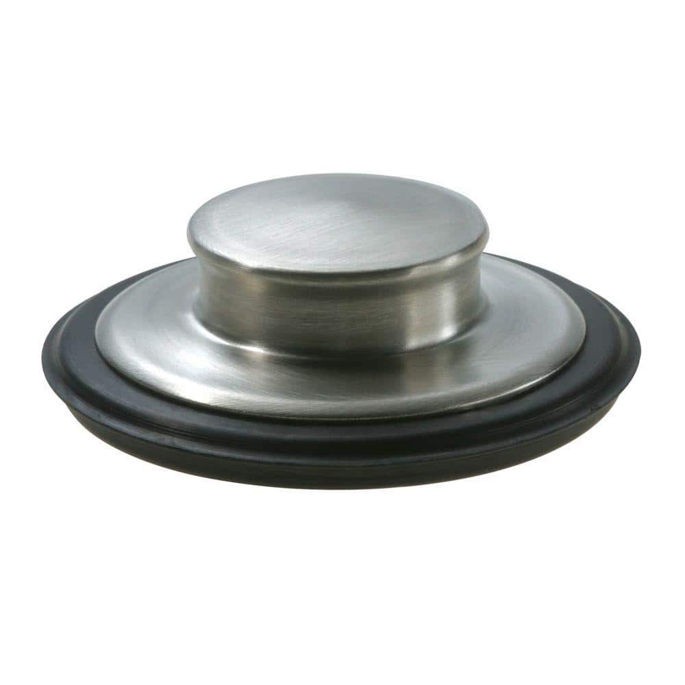2 PACK Brushed//Stainless Steel Kitchen Sink Garbage Dispos 3 3//8 inch Stopper