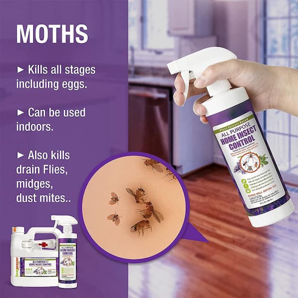  Exterminator's Choice - Moth Defense Spray - 32 Ounce