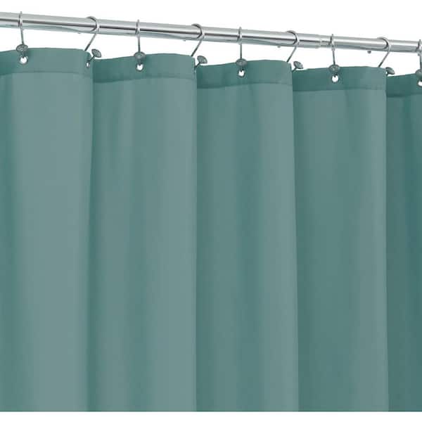Aoibox 72 in. W x 72 in. L Waterproof Fabric Shower Curtain in Sea Teal