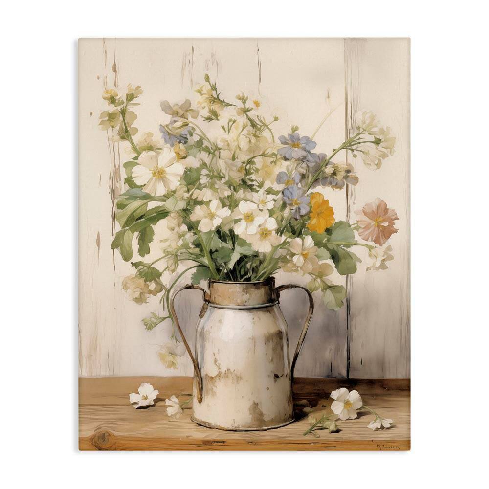 Country Canister Bouquet by Arlington Prints Unframed Nature Graphic Art Print 30 in. x 24 in. price history on PriceWatchPro